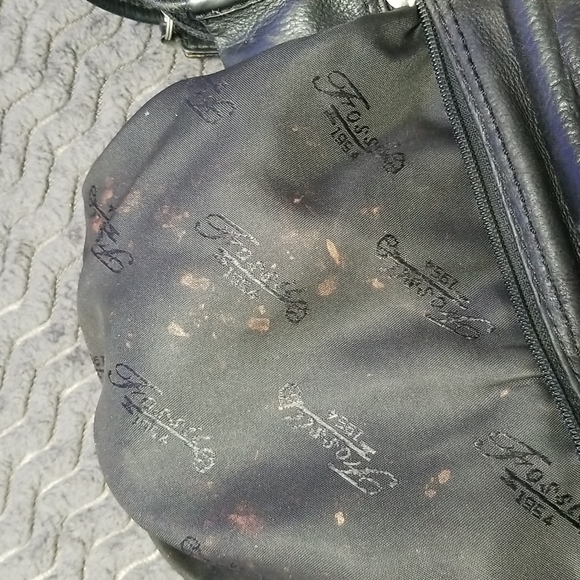 💕FOSSIL leather bag💕 - Picture 5 of 6